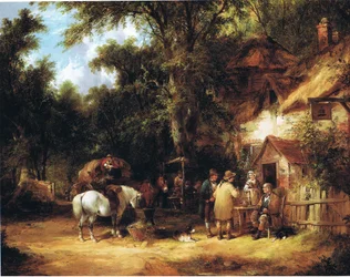 At the Bell Inn, Cadnam, New Forest
